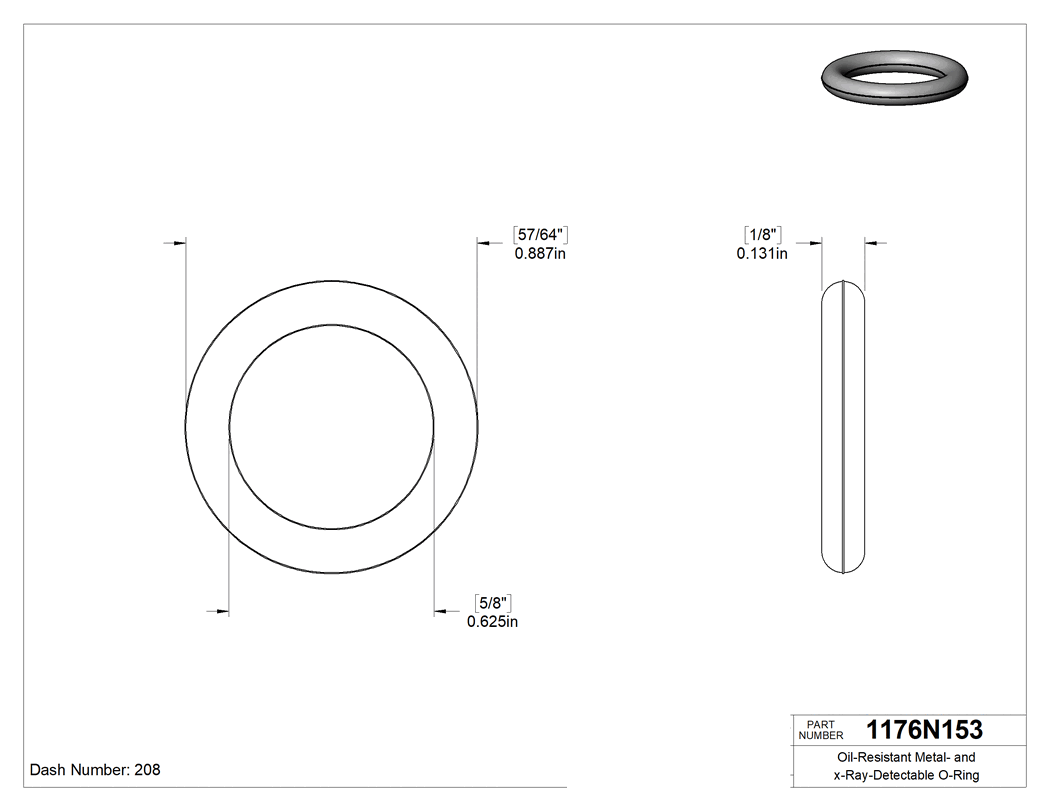 Technical drawing - 1176N153